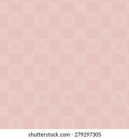 Seamless geometric floral pattern. Use the finishing press, invitations, brochures, presentations, for the background of the site.