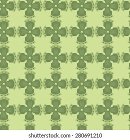Seamless geometric floral pattern. Use the finishing press, invitations, brochures, presentations, for the background of the site.