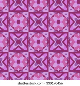 Seamless geometric floral pattern. Use the finishing press, invitations, brochures, presentations, for the background of the site.