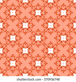 Seamless geometric floral pattern. Use the finishing press, invitations, brochures, presentations, for the background of the site.