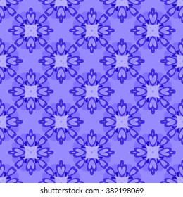 Seamless geometric floral pattern. Use the finishing press, invitations, brochures, presentations, for the background of the site.