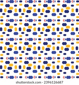 Nahtlose Geometrische und florale Muster