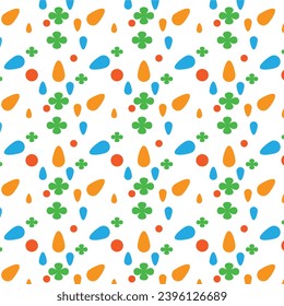 Seamless Geometric and Floral Patterns
