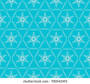 seamless geometric floral vector pattern. for interior decoration, wallpaper, presentation, fashion design