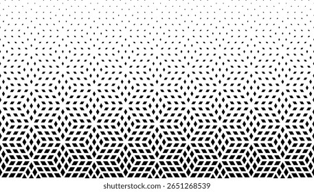 Seamless Geometric Gradient Cube Array