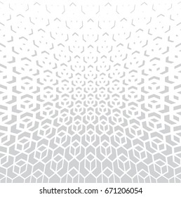 seamless geometric halftone abstract pattern background