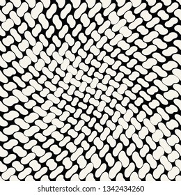 seamless geometric halftone vector pattern
