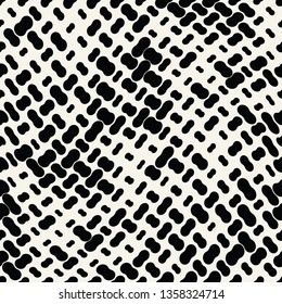 seamless geometric halftone vector pattern