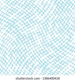 seamless geometric halftone vector pattern