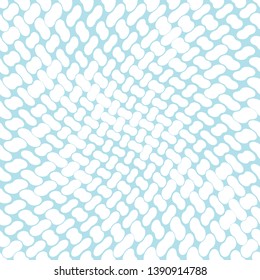 seamless geometric halftone vector pattern