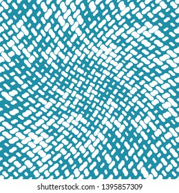 seamless geometric halftone vector pattern