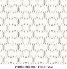 Seamless geometric hexagonal background pattern