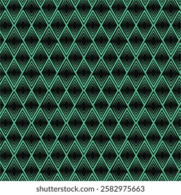 Seamless Geometric Hexagonal Pattern with Abstract Line Art, EPS 10
