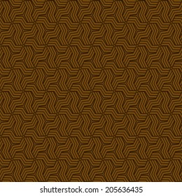 Seamless geometric hexagons pattern. Vector art. 