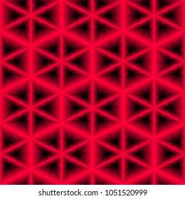 Seamless geometric illusion pattern. Abstract vector illustration.