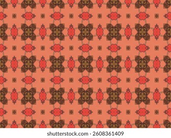 Seamless Geometric Interior Textile Fabric Endless Background Art Fashion Digital Decoration Luxury Shape Template Perspective Graphic Wallpaper Symmetric Design Visual Cloth Tile Texture Pattern.
