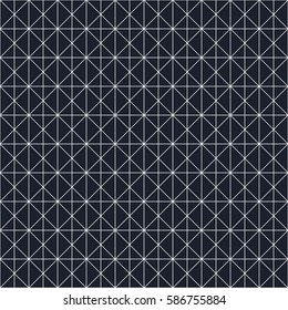 Seamless geometric intersecting line pattern