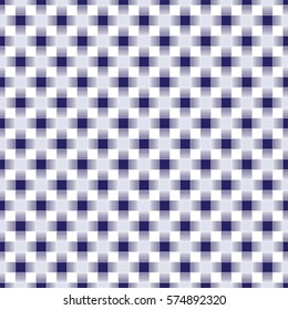 Seamless geometric interwoven check pattern background