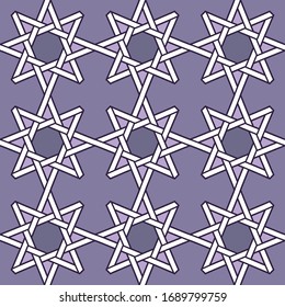 Seamless Geometric Islamic Pattern Vector Background