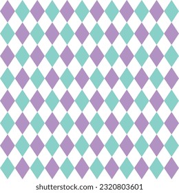 Seamless geometric Kite square pattern