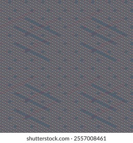 Seamless geometric layered linear pattern mesh in purple, yellow and blue. Modern stylish vector texture for wallpaper, wrapping paper, home decor and fashion fabrics.
