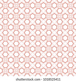 Seamless geometric line pattern in arabian style. Repeating linear texture for wallpaper, packaging, banner, invitation, business card, fabric print.Monochrome graphic background, lace pattern