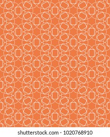 Seamless geometric line pattern in arabian style. Repeating linear texture for wallpaper, packaging, banner, invitation, business card, fabric print.Monochrome graphic background, lace pattern