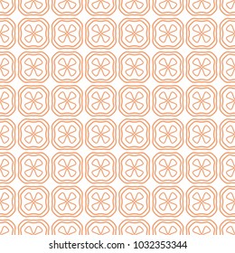 Seamless geometric line pattern in arabian style. Repeating linear texture for wallpaper, packaging, banner, invitation, business card, fabric print.Monochrome graphic background, lace pattern