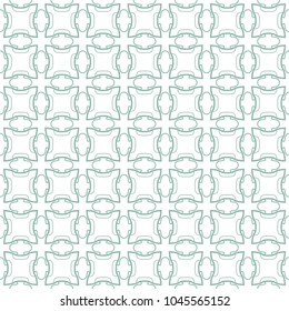 Seamless geometric line pattern in arabian style. Repeating linear texture for wallpaper, packaging, banner, invitation, business card, fabric print.Monochrome graphic background, lace pattern