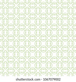 Seamless geometric line pattern in arabian style. Repeating linear texture for wallpaper, packaging, banner, invitation, business card, fabric print.Monochrome graphic background, lace pattern