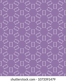 Seamless geometric line pattern in arabian style. Repeating linear texture for wallpaper, packaging, banner, invitation, business card, fabric print.Monochrome graphic background, lace pattern