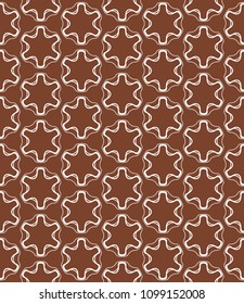 Seamless geometric line pattern in arabian style. Repeating linear texture for wallpaper, packaging, banner, invitation, business card, fabric print.Monochrome graphic background, lace pattern