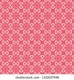 Seamless geometric line pattern in arabian style. Repeating linear texture for wallpaper, packaging, banner, invitation, business card, fabric print.Monochrome graphic background, lace pattern