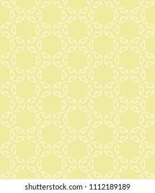 Seamless geometric line pattern in arabian style. Repeating linear texture for wallpaper, packaging, banner, invitation, business card, fabric print.Monochrome graphic background, lace pattern