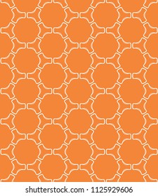 Seamless geometric line pattern in arabian style. Repeating linear texture for wallpaper, packaging, banner, invitation, business card, fabric print.Monochrome graphic background, lace pattern