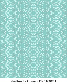 Seamless geometric line pattern in arabian style. Repeating linear texture for wallpaper, packaging, banner, invitation, business card, fabric print.Monochrome graphic background, lace pattern
