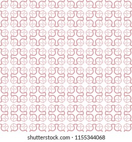 Seamless geometric line pattern in arabian style. Repeating linear texture for wallpaper, packaging, banner, invitation, business card, fabric print.Monochrome graphic background, lace pattern