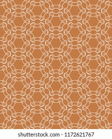 Seamless geometric line pattern in arabian style. Repeating linear texture for wallpaper, packaging, banner, invitation, business card, fabric print.Monochrome graphic background, lace pattern