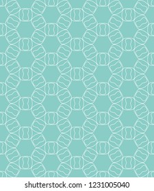 Seamless geometric line pattern in arabian style. Repeating linear texture for wallpaper, packaging, banner, invitation, business card, fabric print.Monochrome graphic background, lace pattern