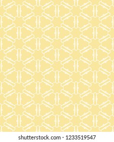 Seamless geometric line pattern in arabian style. Repeating linear texture for wallpaper, packaging, banner, invitation, business card, fabric print.Monochrome graphic background, lace pattern