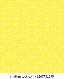 Seamless geometric line pattern in arabian style. Repeating linear texture for wallpaper, packaging, banner, invitation, business card, fabric print.Monochrome graphic background, lace pattern