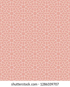 Seamless geometric line pattern in arabian style. Repeating linear texture for wallpaper, packaging, banner, invitation, business card, fabric print.Monochrome graphic background, lace pattern
