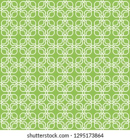 Seamless geometric line pattern in arabian style. Repeating linear texture for wallpaper, packaging, banner, invitation, business card, fabric print.Monochrome graphic background, lace pattern