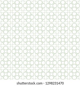 Seamless geometric line pattern in arabian style. Repeating linear texture for wallpaper, packaging, banner, invitation, business card, fabric print.Monochrome graphic background, lace pattern