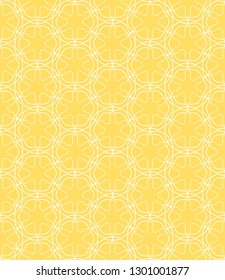 Seamless geometric line pattern in arabian style. Repeating linear texture for wallpaper, packaging, banner, invitation, business card, fabric print.Monochrome graphic background, lace pattern