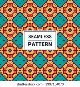 Seamless geometric line pattern in arabian style, ethnic ornament. Endless hexagonal texture for wallpaper, banners, invitation cards. Abstract background.