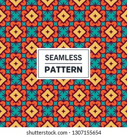Seamless geometric line pattern in arabian style, ethnic ornament. Endless hexagonal texture for wallpaper, banners, invitation cards. Abstract background.