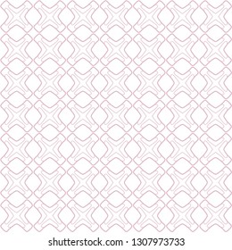 Seamless geometric line pattern in arabian style. Repeating linear texture for wallpaper, packaging, banner, invitation, business card, fabric print.Monochrome graphic background, lace pattern