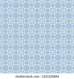 Seamless geometric line pattern in arabian style. Repeating linear texture for wallpaper, packaging, banner, invitation, business card, fabric print.Monochrome graphic background, lace pattern