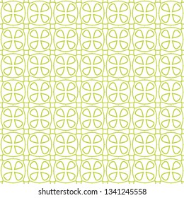Seamless geometric line pattern in arabian style. Repeating linear texture for wallpaper, packaging, banner, invitation, business card, fabric print.Monochrome graphic background, lace pattern